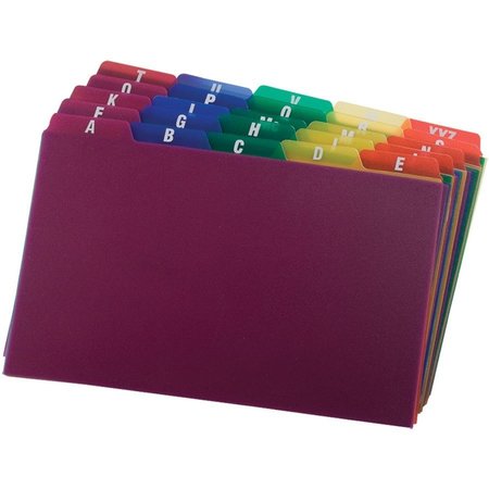 OXFORD Card, Guides, Poly, A-Z, 5X8 Pk OXF73155